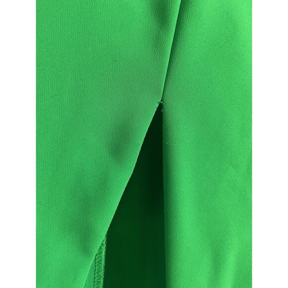 Amanda Uprichard REVOLVE Gilda Gown One Shoulder Asymmetric Grass Green Large - Picture 14 of 16